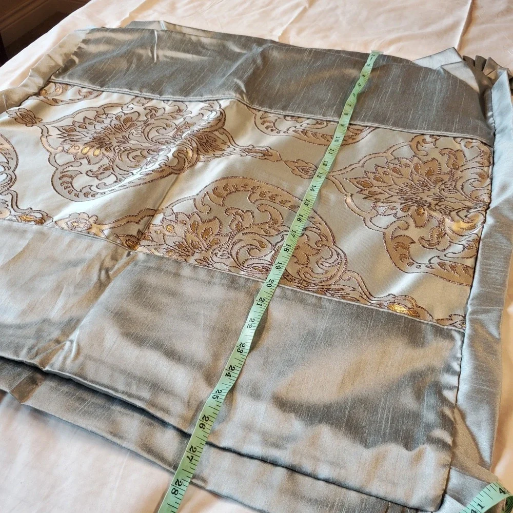 Set Of 2 Chic Home Design Ruffle Floral 1 Standard Pillow Sham And 1 Euro Sham‎
